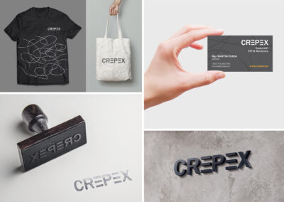 redesign loga, vizitka, corporate identity, vizuální identita, vizuální styl, branding - CREPEX
